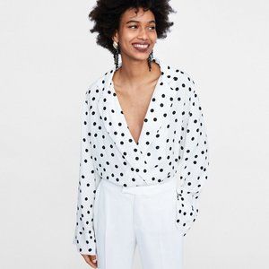 Zara Polka Dot Bodysuit